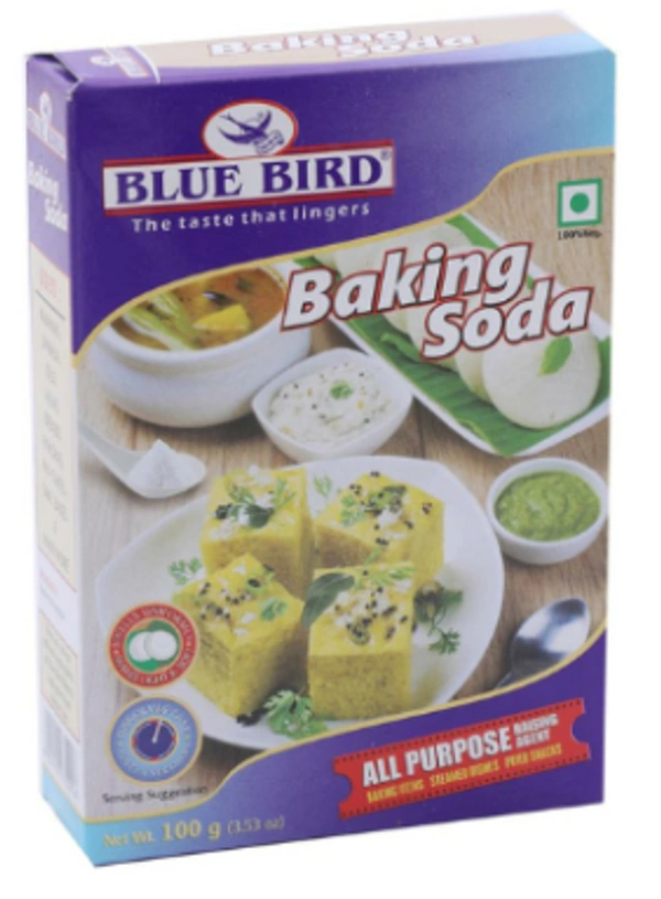 BLUE BIRD BAKING SODA  - 100 GM